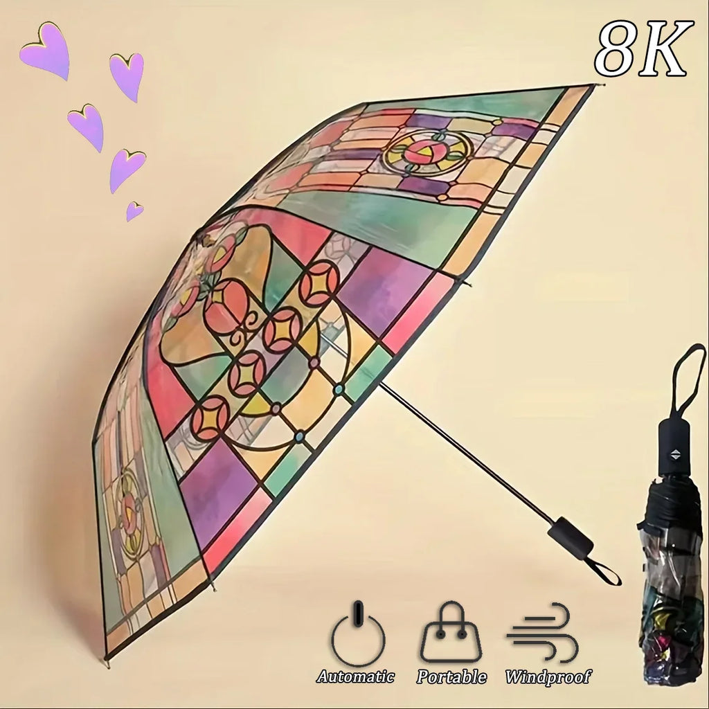 Buy Transparent Long Handle Umbrella