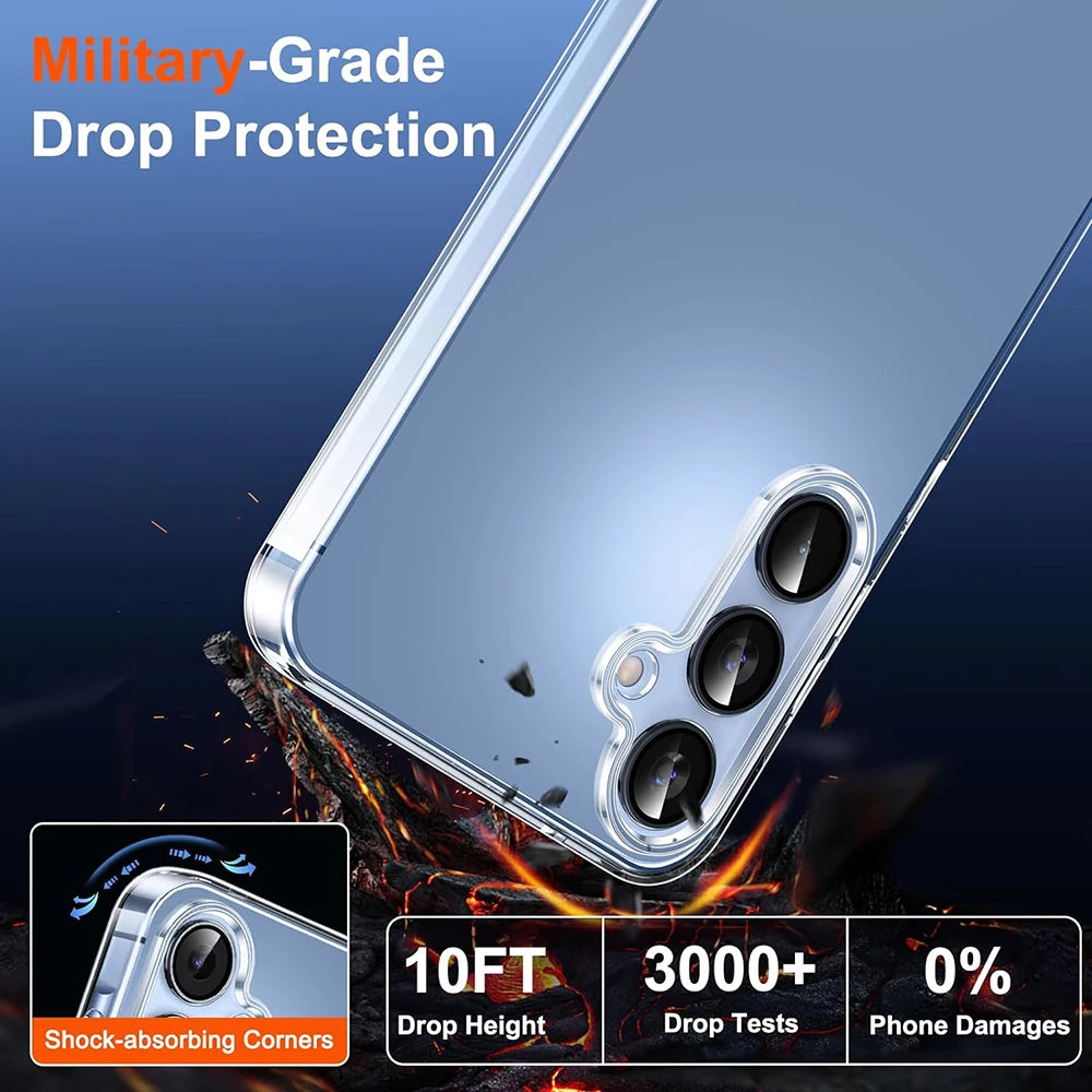 Ultra Thin Silicone Soft Case for Samsung Galaxy S21 S22 S23 S24 S25