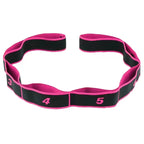 Yoga Stretch Strap Resistance Band Multi Loop Flexibility Trainer