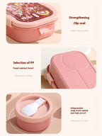 Cartoon Lunch Box 1000/1350ML Sealed Leakproof Bento Food Container