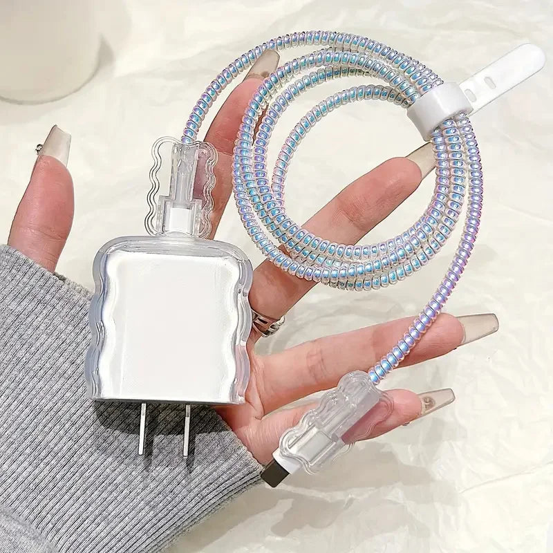 Transparent Charger Case for iPhone 18W/20W