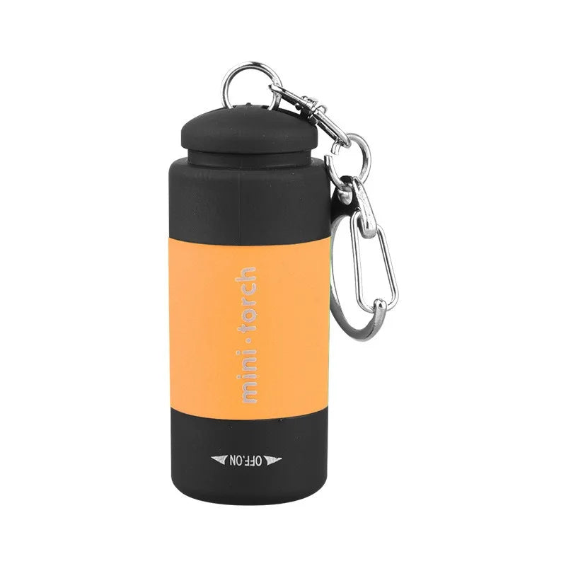 USB Rechargeable Mini Keychain Flashlight Waterproof LED