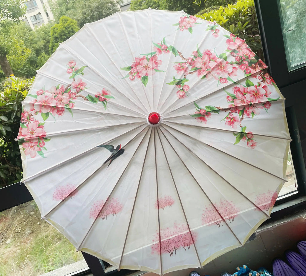 Buy Japanese Cherry Blossom Silk Parasol Decorative Umbrella