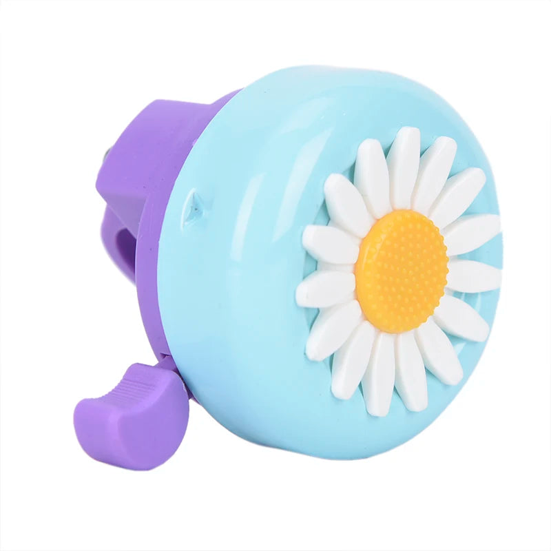 Kids Flower Bicycle Bell Colorful Bike Horn for Children's Handlebars