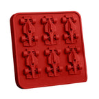 Formula Racing Car Ice Mold 3D Silicone Ice Cube Tray for Drinks & Jelly
