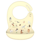 Silicone Baby Bib Waterproof Banana Feeding Bib for Babies