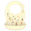 Silicone Baby Bib Waterproof Banana Feeding Bib for Babies