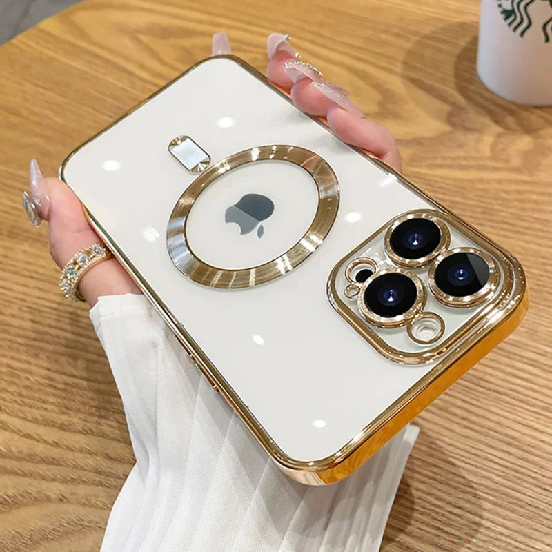 Luxury MagSafe Magnetic Case for iPhone 17 16 15 14 13 12 11 Pro Max