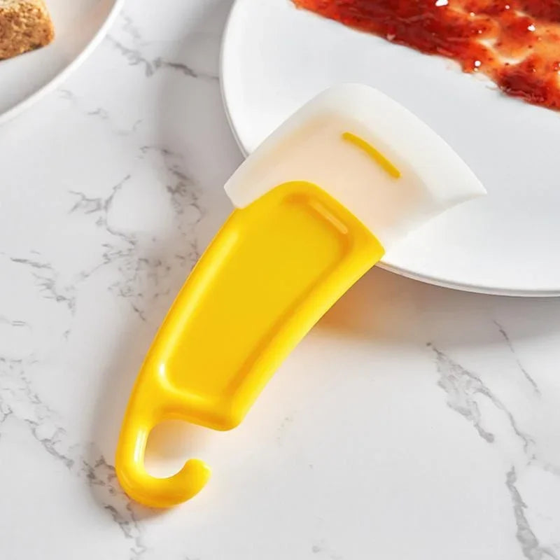 Kitchen Cleaning Spatula Scraper Soft Blade Pot & Pan Cleaning Tool