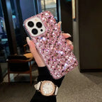 Luxury Bling Glitter Diamond Case for iPhone 17 16 15 14 13 12 Pro Max