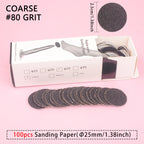 25mm Sandpaper Pedicure Discs Foot File
