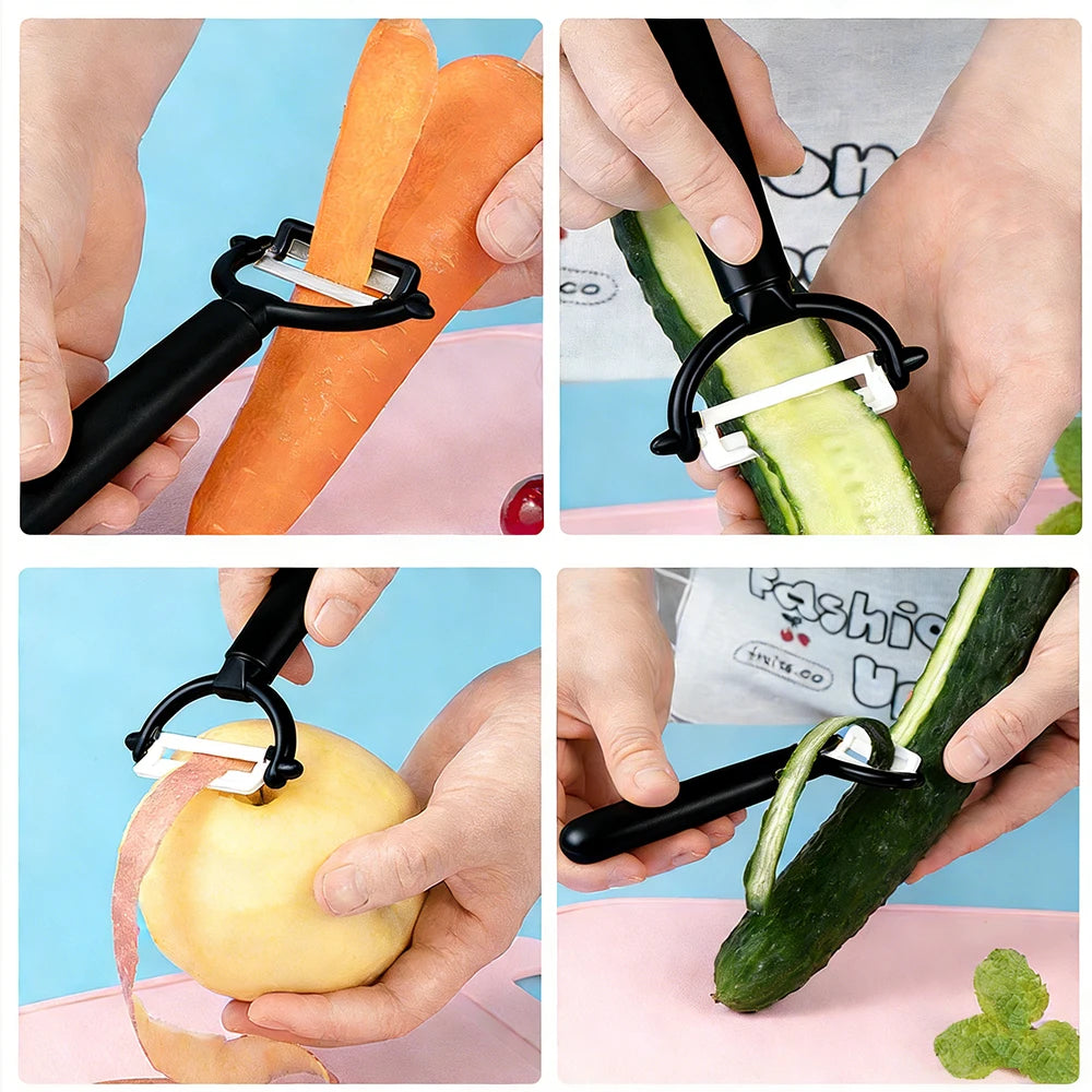 Ceramic Vegetable Peeler Zirconia Fruit & Kitchen Paring Tool