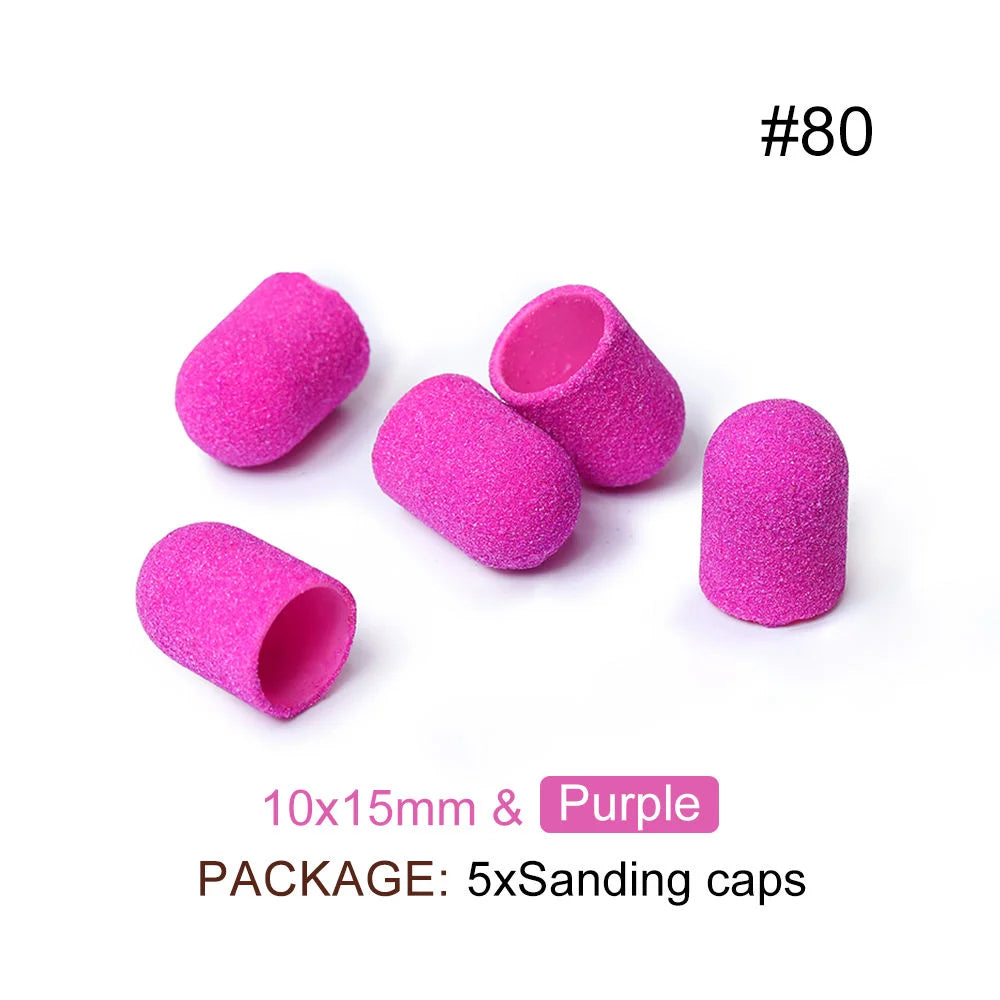 Sanding Bands & Caps for Nail Drill Pedicure Foot Care UK
