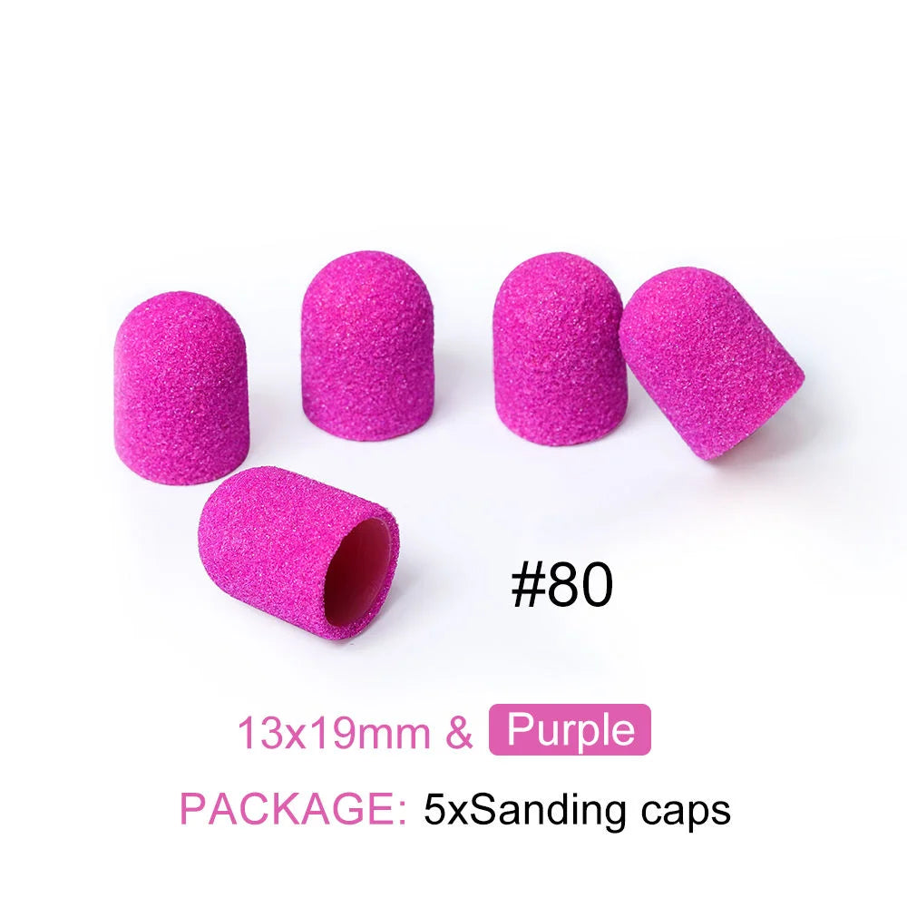 Sanding Bands & Caps for Nail Drill Pedicure Foot Care UK