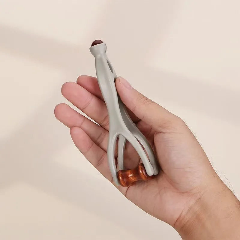 Wooden Finger & Hand Massager UK Hand Massage Roller Tool