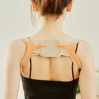back posture corrector full back view showing elastic shoulder straps for slouching prevention