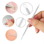 blackhead remover acne needle extracting blackhead from nose for deep pore cleaning acne tool