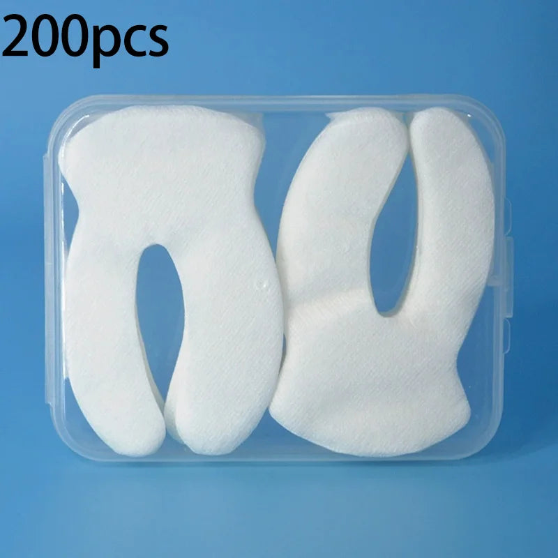disposable eye mask paper bulk pack patches for daily under eye hydration and facial skin care