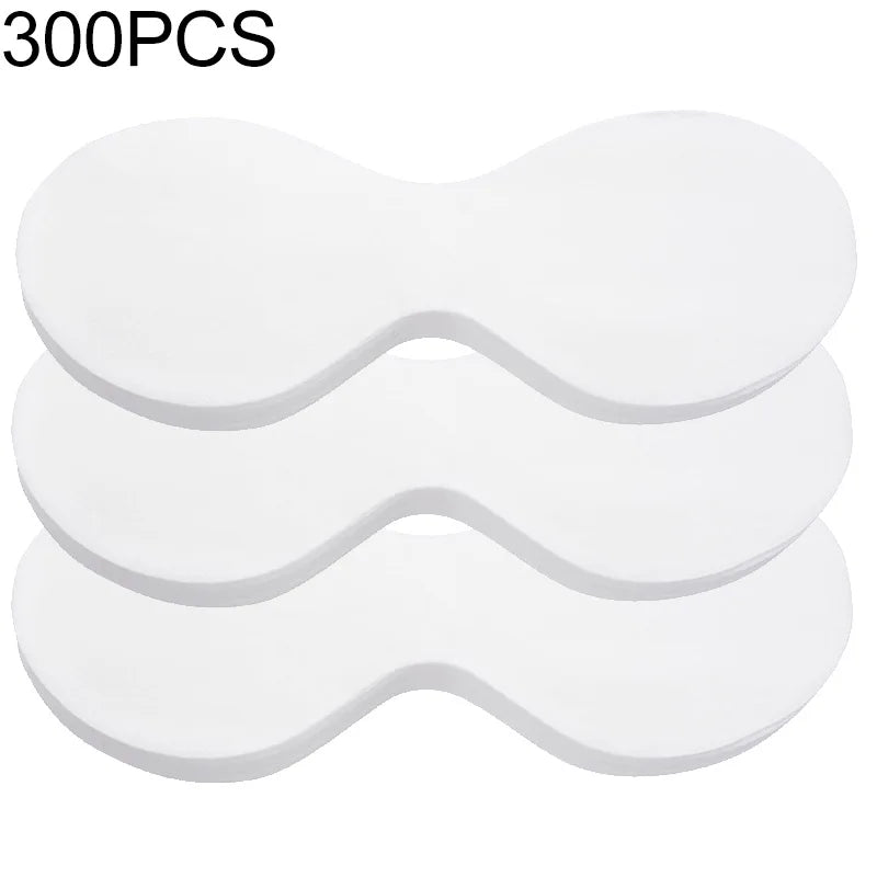 disposable eye mask paper white cotton eye pads set for under eye skin care and dark circle reduction