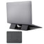 Easy-to-use foldable laptop holder setup for desk work