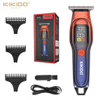 electric hair trimmer full kit with three guide combs cleaning brush and usb charging cable