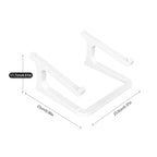 Dimensions and assembly schematic diagram of portable laptop desktop lift