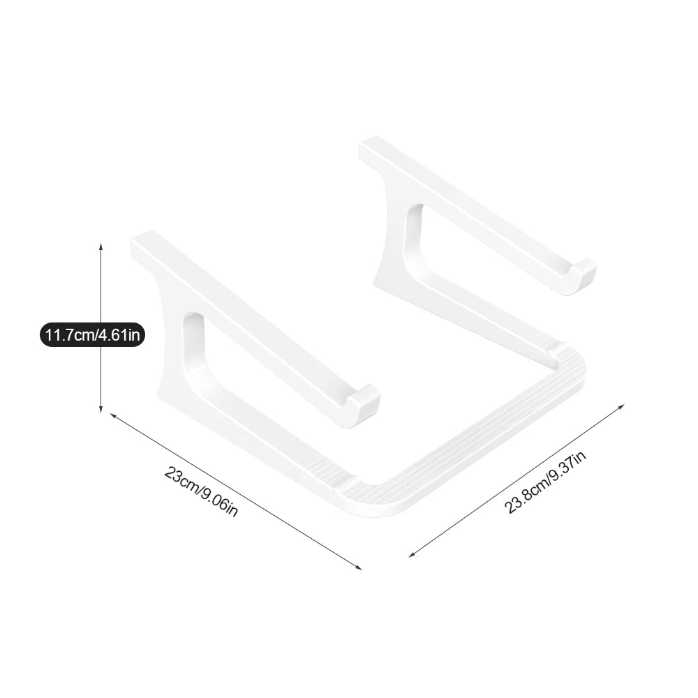 Dimensions and assembly schematic diagram of portable laptop desktop lift