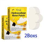 Hydrocolloid Nose Patches 2-box set for long-term skin pore cleansing and acne management