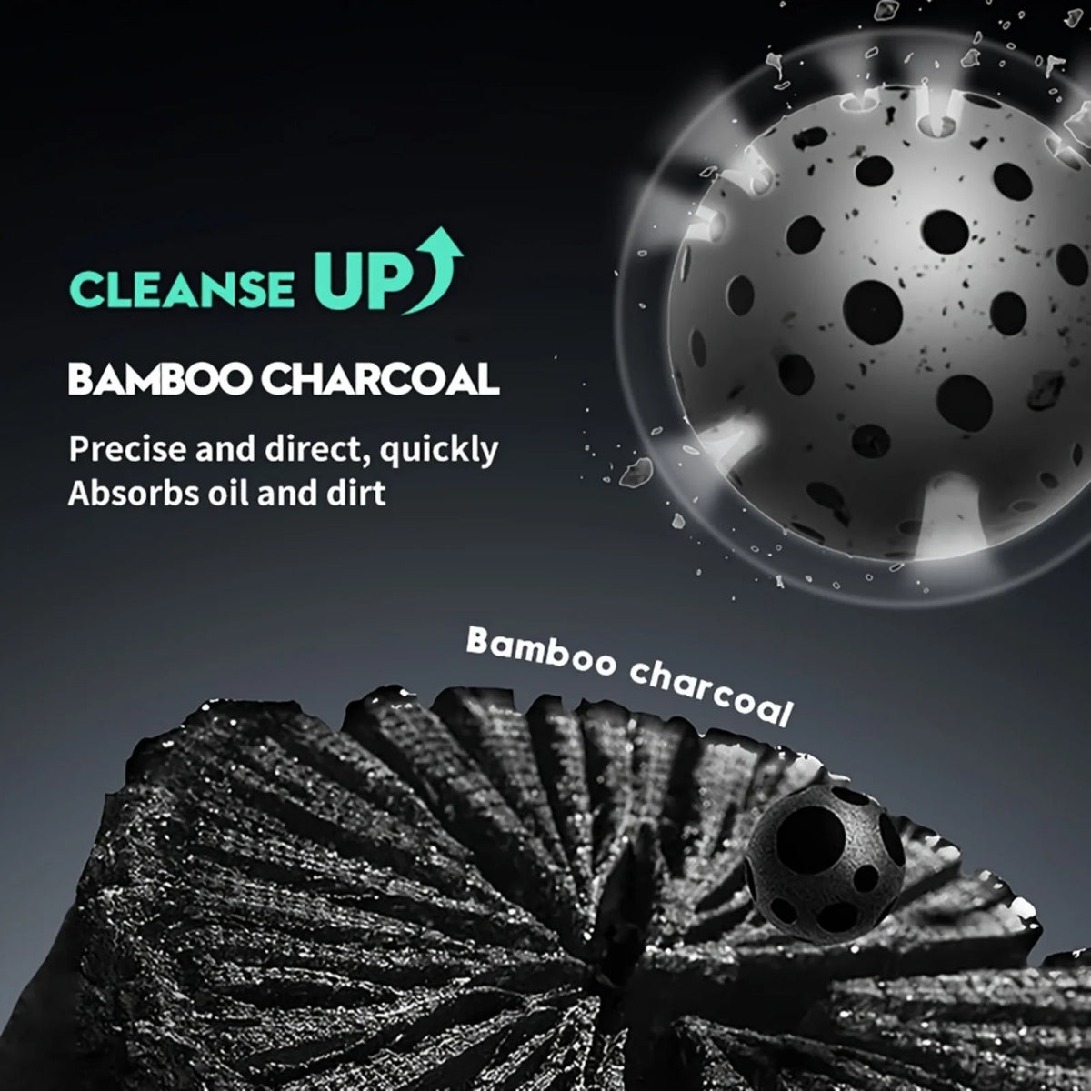 Alcohol-Free Nose Cleaning Patches macro skin texture view for absorbing excess oil without irritation