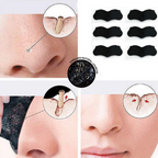 Nose Blackhead Remover Mask Nasal Strips manual peel-off application guide for safe dead skin removal
