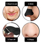 Nose Blackhead Remover Mask Strips size specs and placement guide for optimal nose bridge coverage