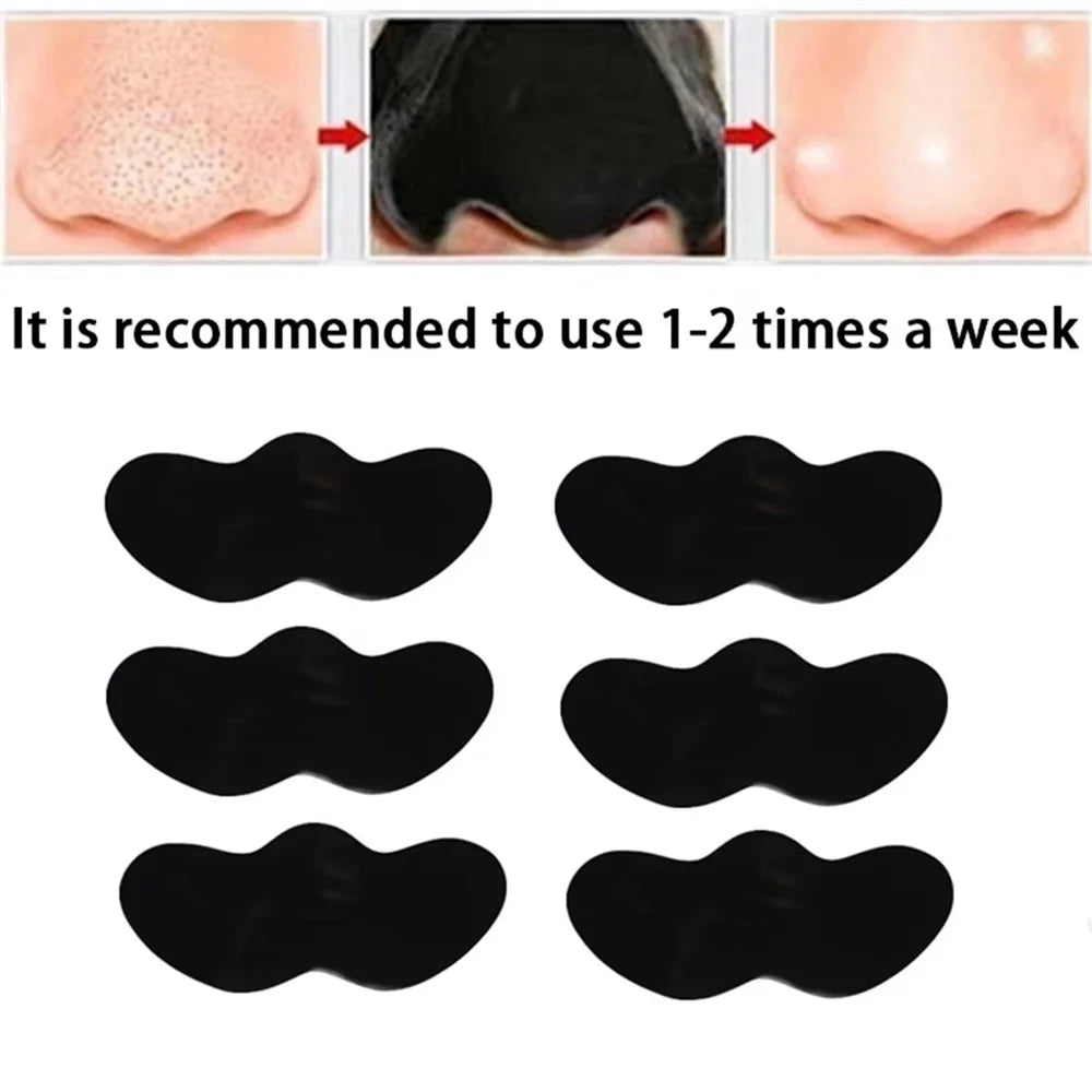 Nose Blackhead Remover Mask Strips step-by-step usage guide for safe and effective facial extraction
