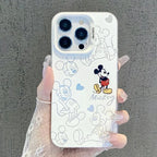 Matte smartphone case featuring a cute cartoon character illustration.