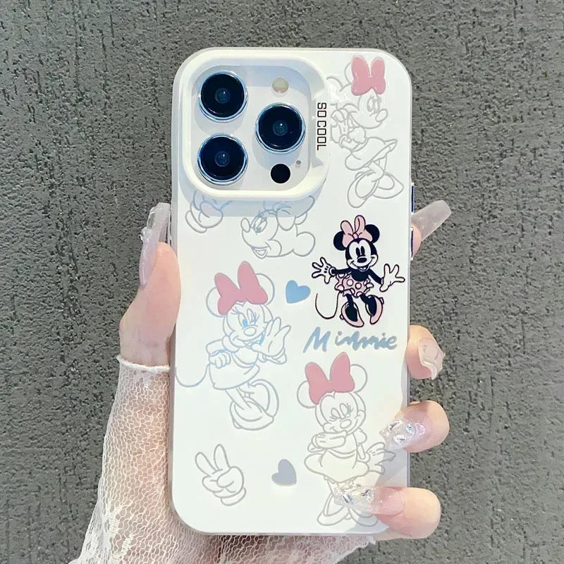 Classic cartoon character art printed on a matte protective cell phone cover.