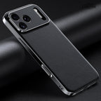 Black phone case on a dark background with 'LANGHIDI' branding.