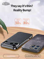 Phone cases with text highlighting features on a wooden surface