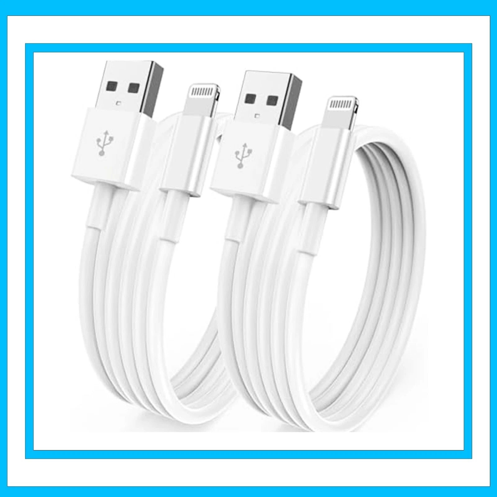Genuine iPhone Cable Fast For Apple Cable USB Lead XS XR 11 12 13 14