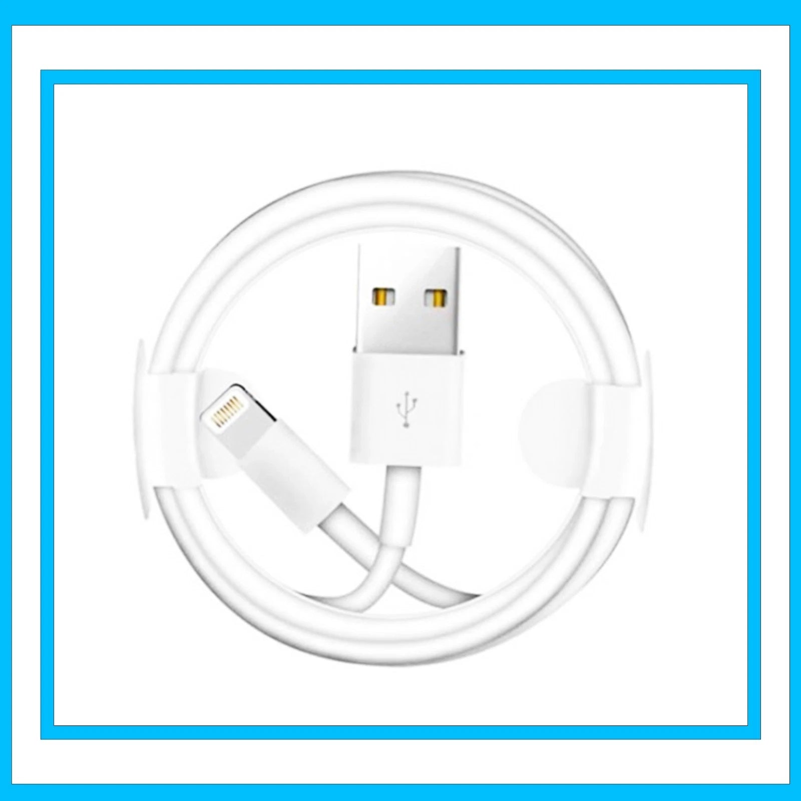 Genuine iPhone Cable Fast For Apple Cable USB Lead XS XR 11 12 13 14 Secondary image