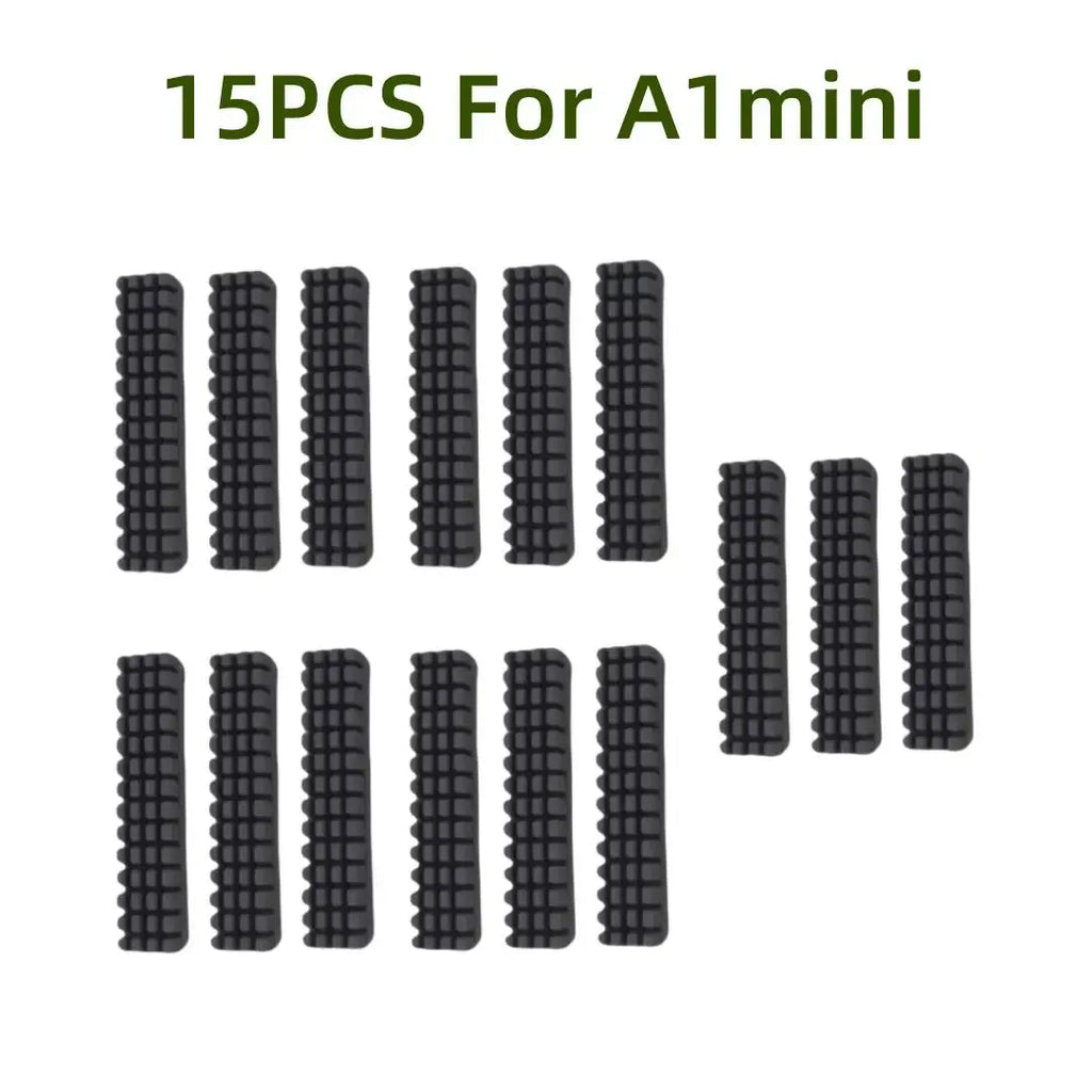 silicone nozzle cleaner brush bulk pack showing fifteen replacement wiper pads for 3D printers