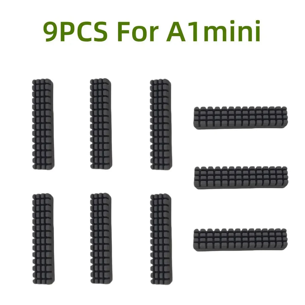 silicone nozzle cleaner brush three piece pack configuration for Bambu Lab A1 3D printer