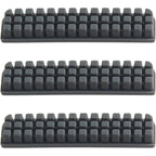 silicone nozzle cleaner brush pads in black for Bambu Lab A1 Mini 3D printer hotend maintenance