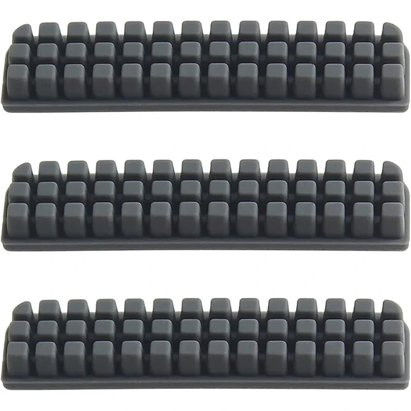 silicone nozzle cleaner brush pads in black for Bambu Lab A1 Mini 3D printer hotend maintenance