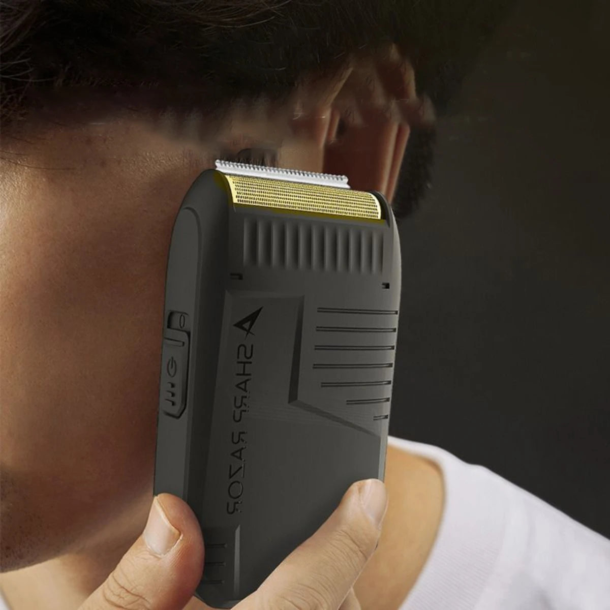 vgr rechargeable beard trimmer with retail box packaging for mens electric shaving kit