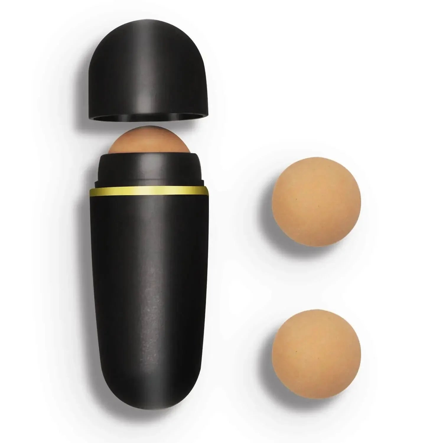 Natural Volcanic Stone Oil Absorbing Face Roller Matte Touch Pore Cleaner Secondary image